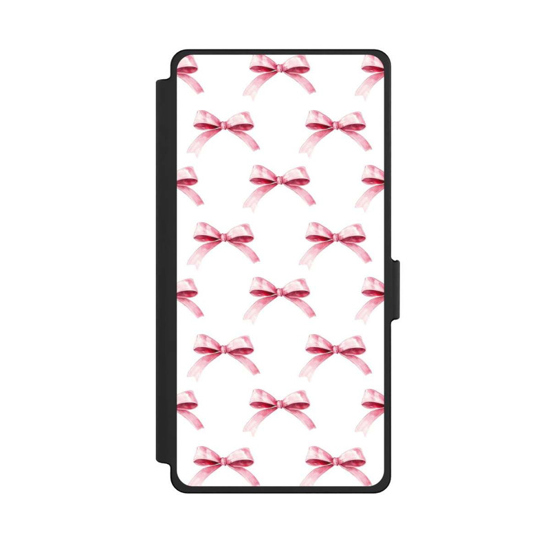 Galaxy S25 Ultra NIVOflip Rosa Schleife