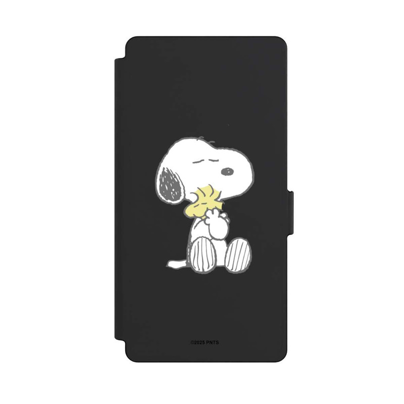Galaxy S25 Ultra NIVOflip Snoopy And Woodstock Cuddling transparent