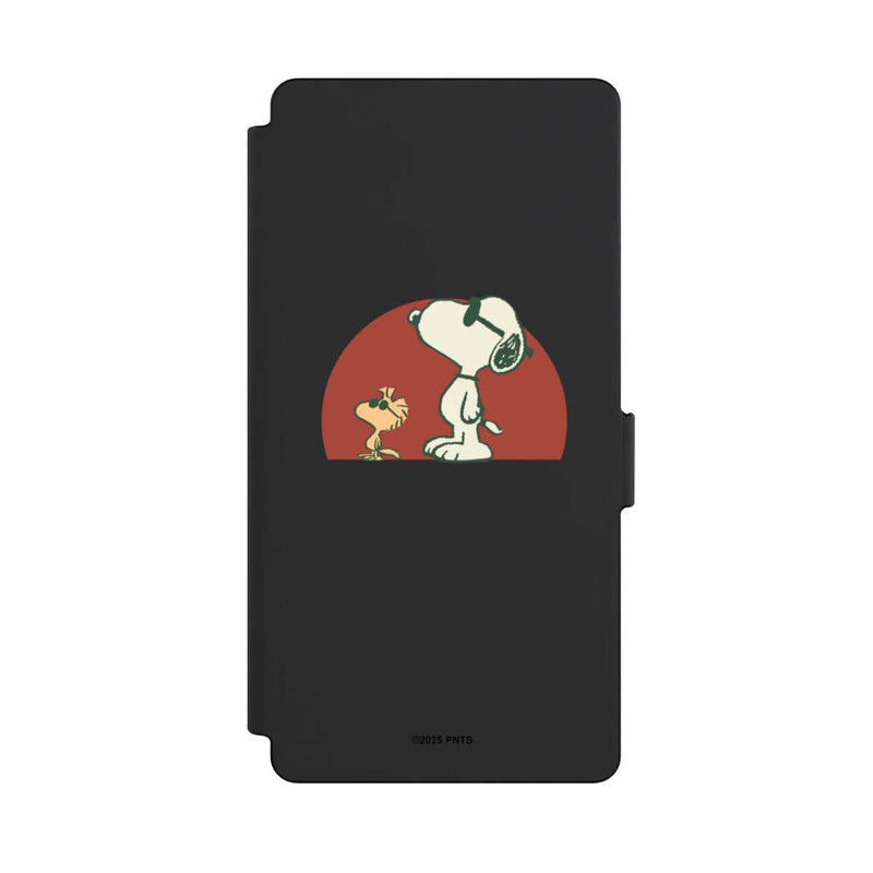 Galaxy S25 Ultra NIVOflip Snoopy Woodstock Far Out transparent