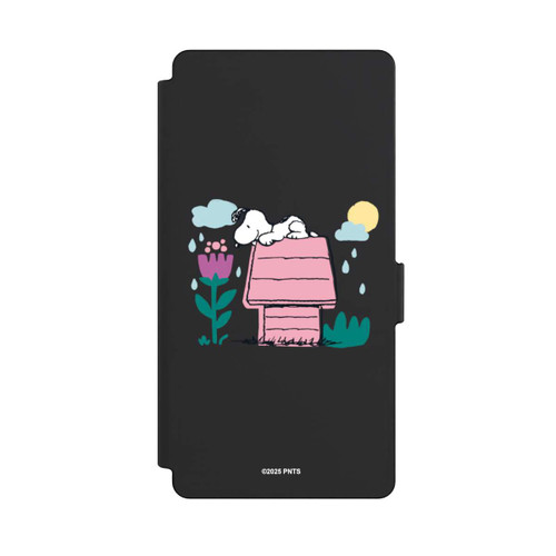 Samsung Galaxy S25 Ultra NIVOflip Snoopy Hundehütte Frühling transparent
