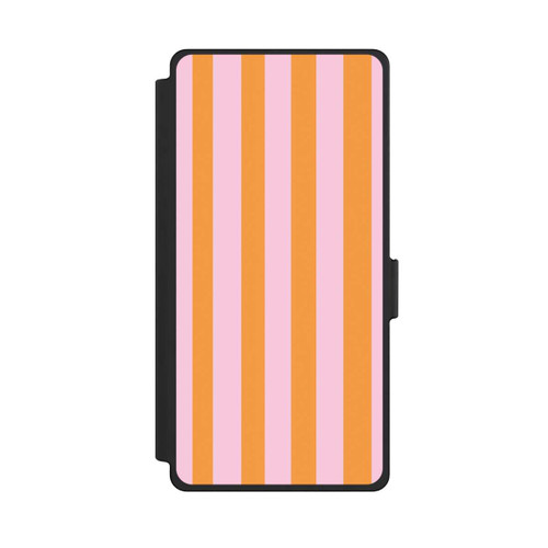 Samsung Galaxy S25 Ultra NIVOflip Orange And Pink Stripes