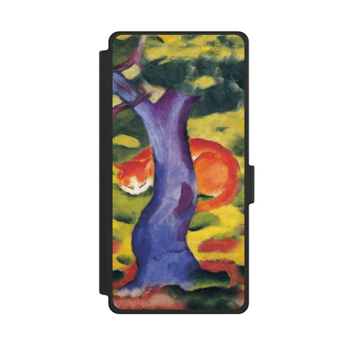 Samsung Galaxy S25 Ultra NIVOflip Katze hinter Einem Baum von Franz Marc
