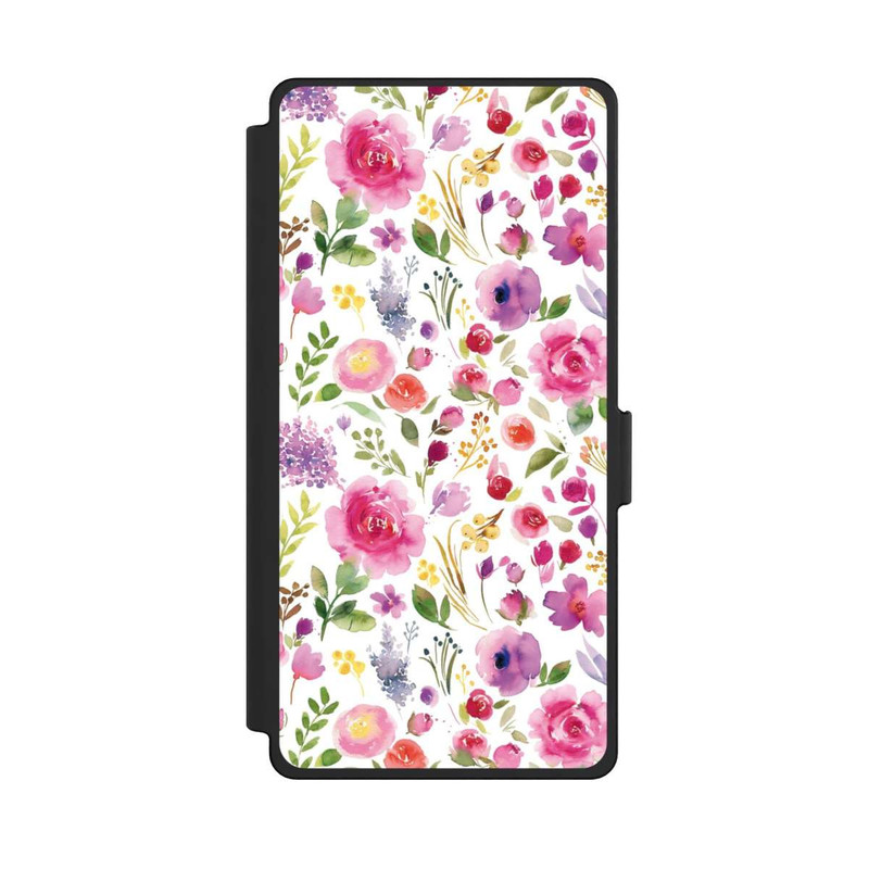 Galaxy S25 Ultra NIVOflip Roses Flowers Purple