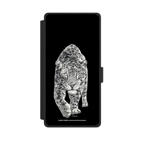 Samsung Galaxy S25 Ultra NIVOflip Leopard Schwarz