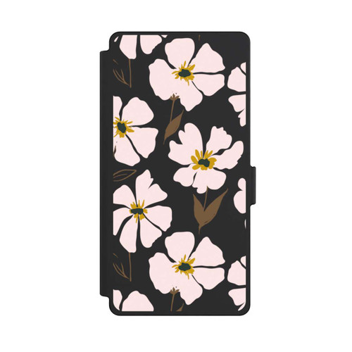 Samsung Galaxy S25 Ultra NIVOflip Simple Pastell Flowers Rose Transparent