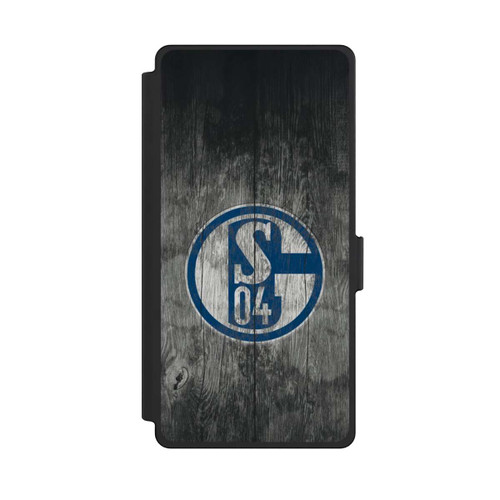 Samsung Galaxy S25 Ultra NIVOflip Schalke 04 Holz Look