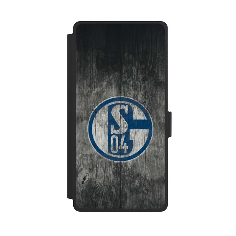 Galaxy S25 Ultra NIVOflip Schalke 04 Holz Look