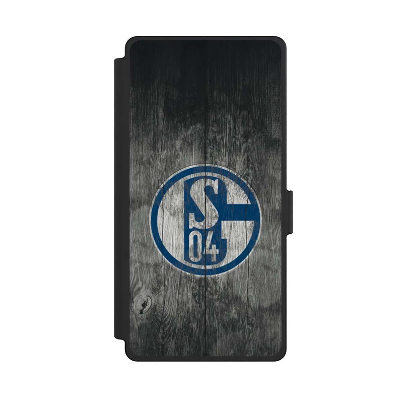 Galaxy S25 Ultra NIVOflip Schalke 04 Holz Look