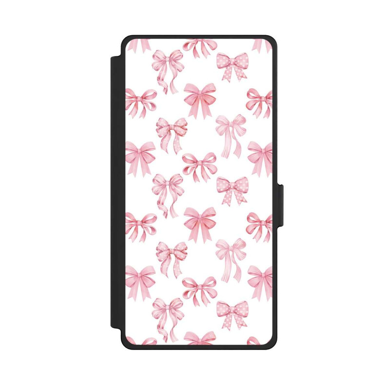 Galaxy S25 Ultra NIVOflip Baby Pink Bows