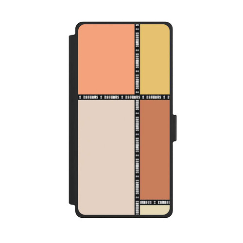 Samsung Galaxy S25 Ultra NIVOflip Bauhaus Squares-Pastel