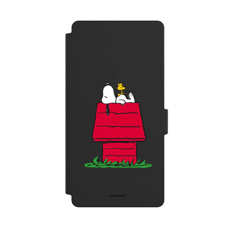 Galaxy S25 Ultra NIVOflip Snoopy and Woodstock Classic transparent