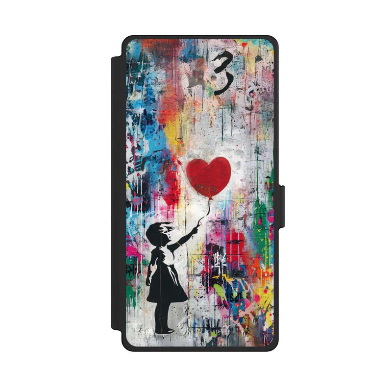 Galaxy S25 Ultra NIVOflip Balloon Girl Colorful