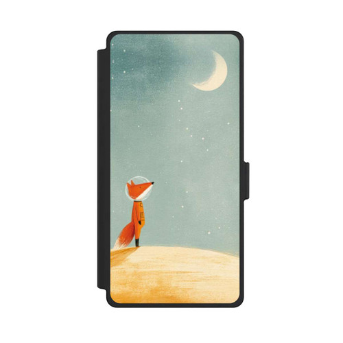 Samsung Galaxy S25 Ultra NIVOflip Fuchs im Mondlicht