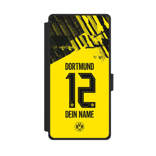 Samsung Galaxy S25 Ultra NIVOflip BVB Trikot Personalisierbar 25-26