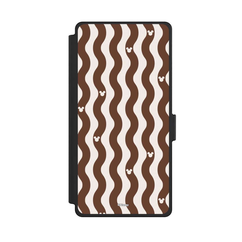 Galaxy S25 Ultra NIVOflip Micky Muster Braune Wellen