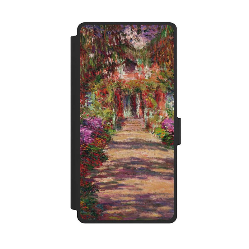 Galaxy S25 Ultra NIVOflip Eine Allee in Monets Garten in Giverny by Claude Monet