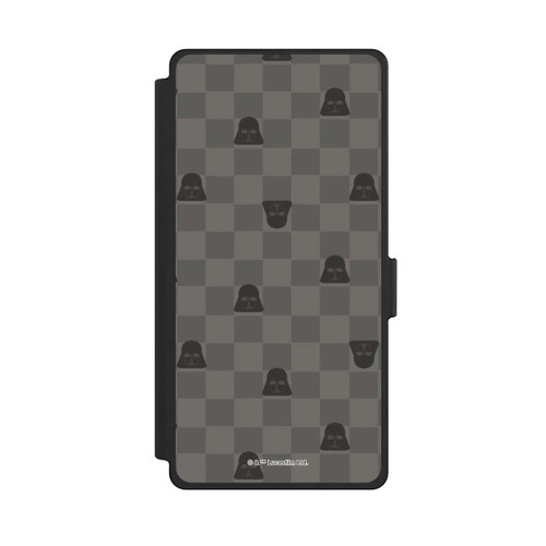 Samsung Galaxy S25 Ultra NIVOflip Darth Vader Schachbrettmuster Schwarz