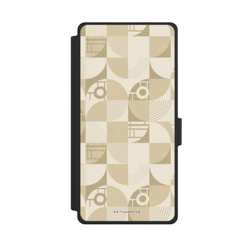 Samsung Galaxy S25 Ultra NIVOflip R2D2 Bauhaus Style Beige