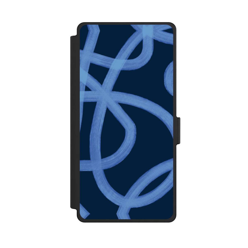 Galaxy S25 Ultra NIVOflip Laced Up Tones of Blue
