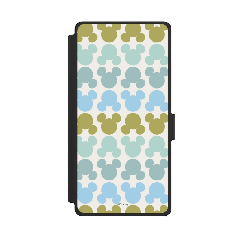 Galaxy S25 Ultra NIVOflip Disney Mickey Icon Pattern Green and Blue