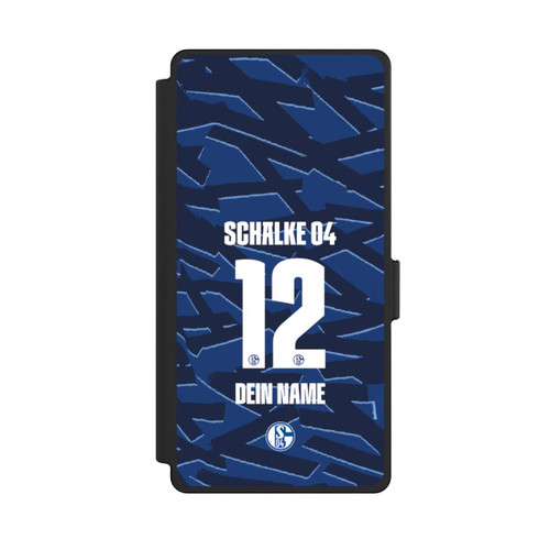 Samsung Galaxy S25 Ultra NIVOflip Schalke 04 Trikot Personalisierbar 25-26