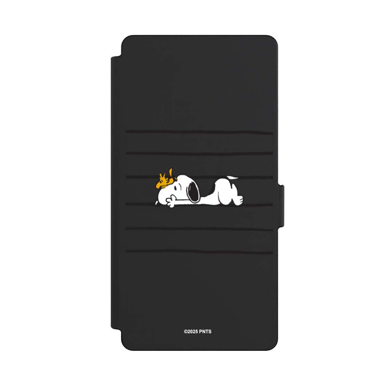 Galaxy S25 Ultra NIVOflip Snoopy Woodstock Streifen Peanuts Transparent