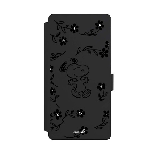 Samsung Galaxy S25 Ultra NIVOflip Snoopy und Flowers Transparent