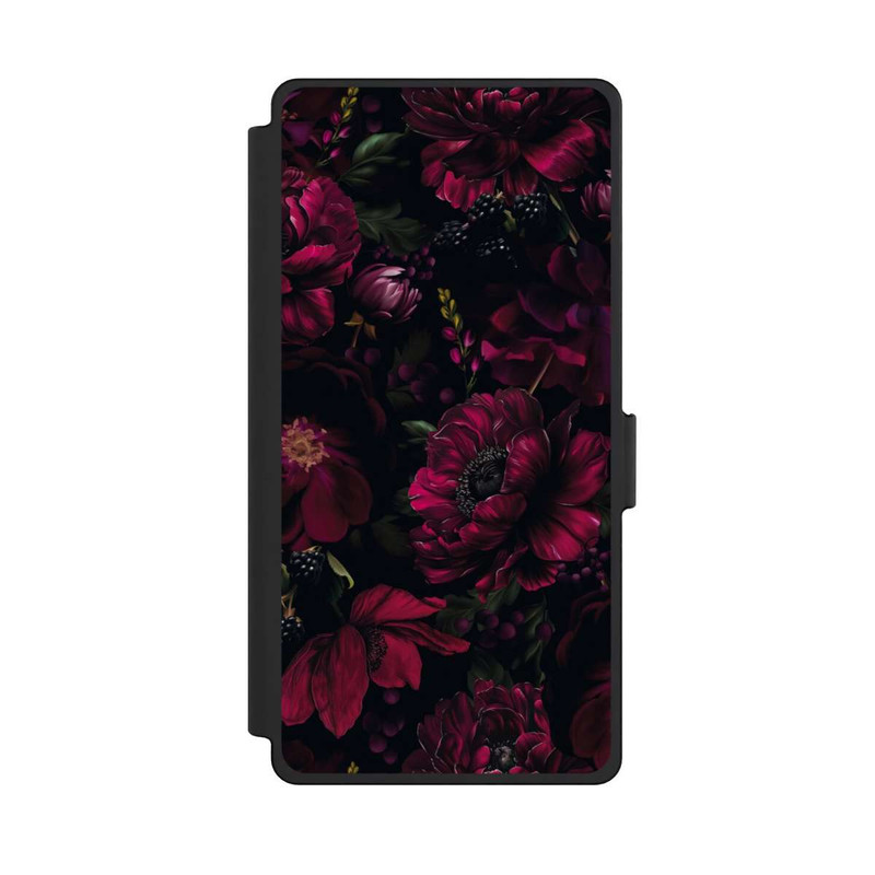 Galaxy S25 Ultra NIVOflip Dark Red Flower Love