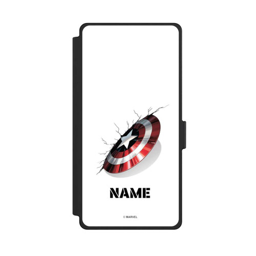 Samsung Galaxy S25 Ultra NIVOflip Captain America Shield Personalisierbar