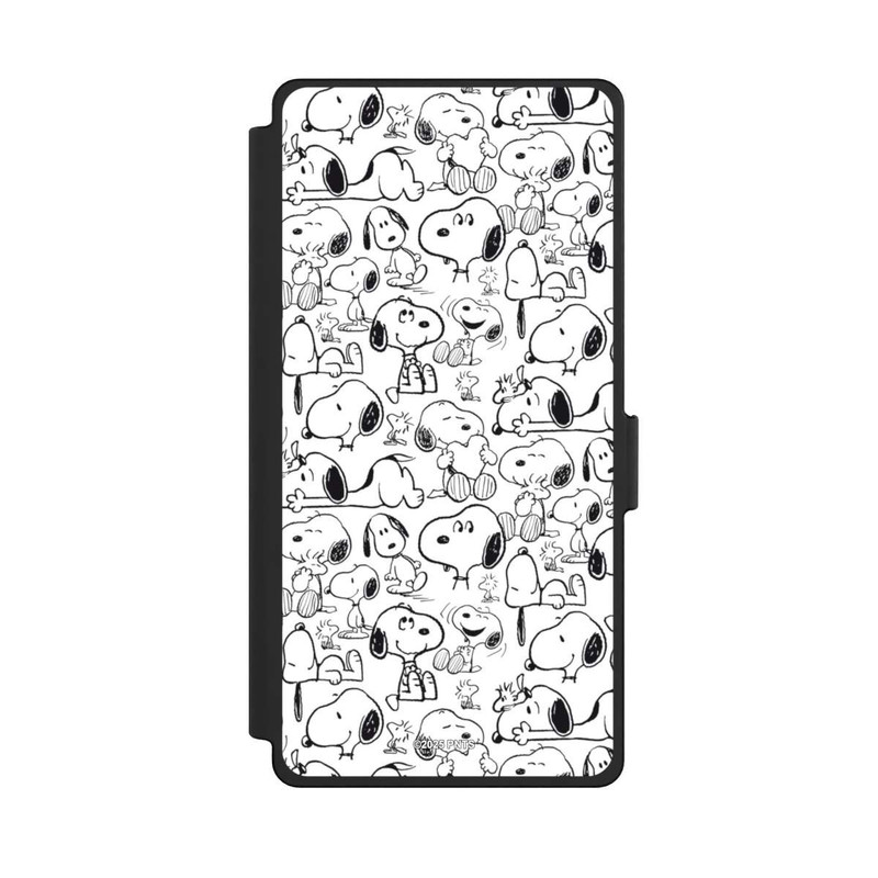 Galaxy S25 Ultra NIVOflip Classic Snoopy Pattern White