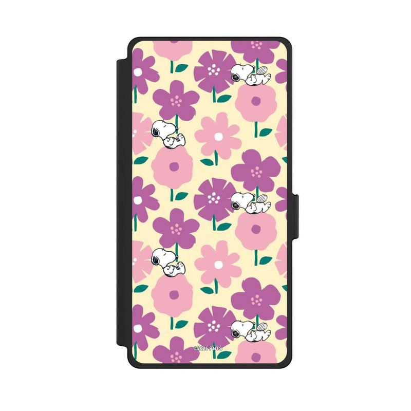 Galaxy S25 Ultra NIVOflip Peanuts Flower Pattern Yellow