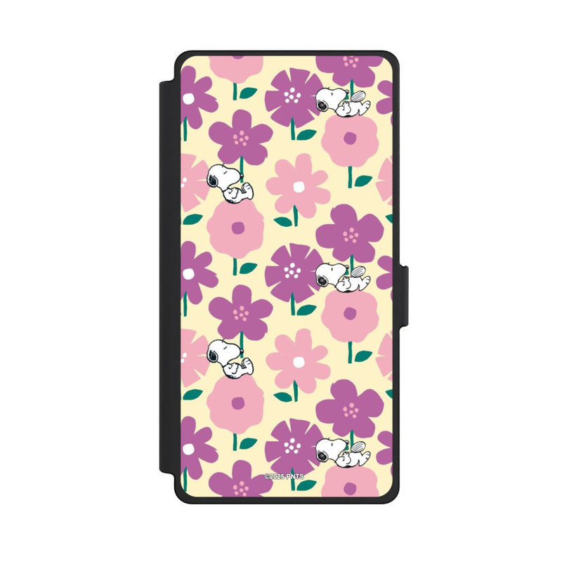 Galaxy S25 Ultra NIVOflip Peanuts Flower Pattern Yellow