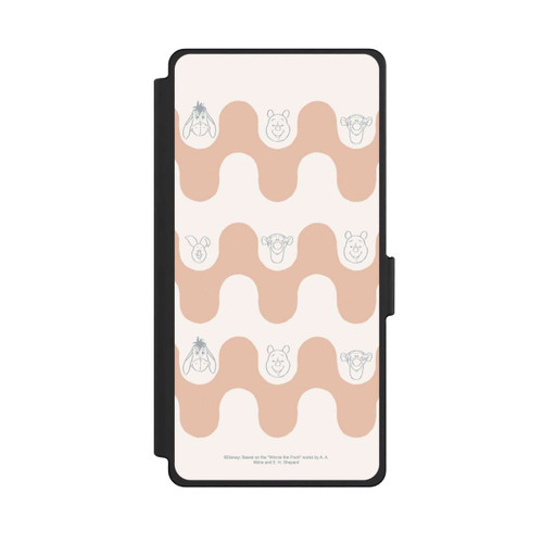 Samsung Galaxy S25 Ultra NIVOflip Winnie the Pooh and Friends Boho Waves Pattern