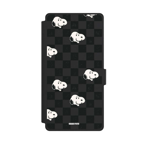 Samsung Galaxy S25 Ultra NIVOflip Snoopy Checked Pattern