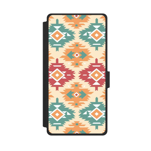 Samsung Galaxy S25 Ultra NIVOflip Modern Tribal Boho Aztec Geometric Design 1
