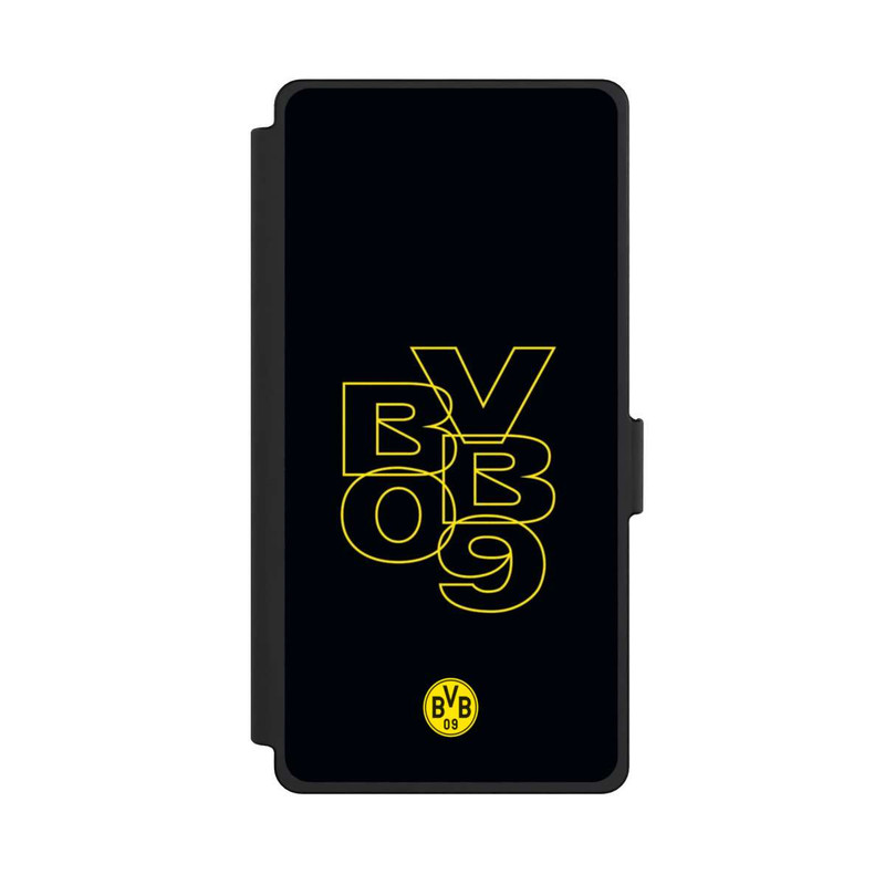Galaxy S25 Ultra NIVOflip BVB09 Gelb Schwarz