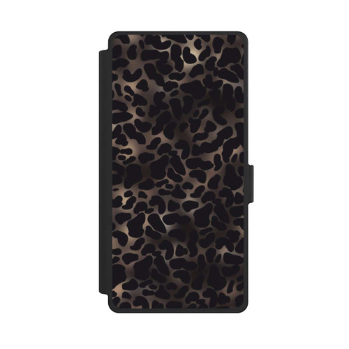 Samsung Galaxy S25 Ultra NIVOflip Leo-Muster dunkel