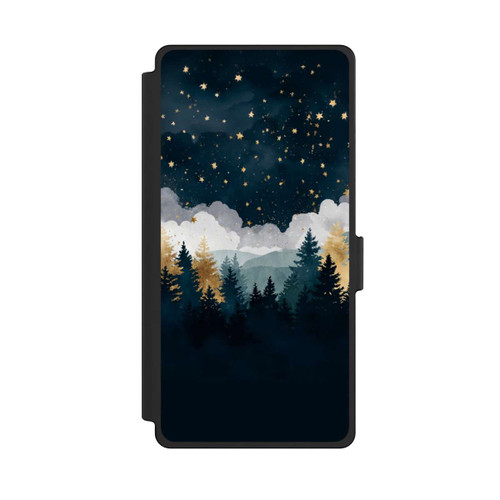 Samsung Galaxy S25 Ultra NIVOflip Forêt Nocturne Indigo