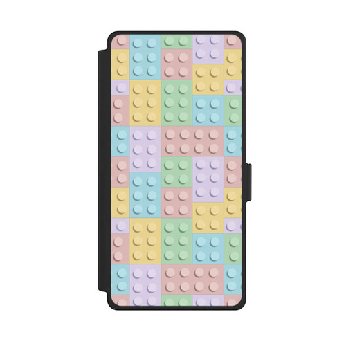 Samsung Galaxy S25 Ultra NIVOflip Colorful Blocks Pattern