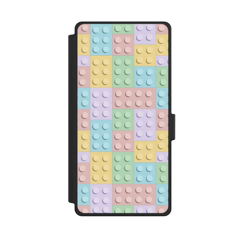 Galaxy S25 Ultra NIVOflip Colorful Blocks Pattern
