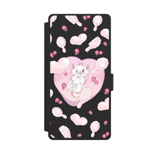Samsung Galaxy S25 Ultra NIVOflip Aristocats Marie Herzen Pink Transparent