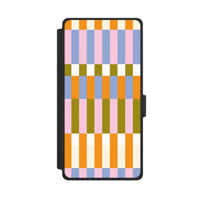 Galaxy S25 Ultra NIVOflip Buntes Karomuster