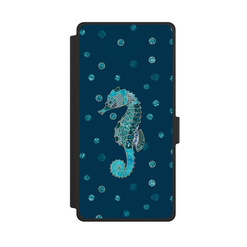 Galaxy S25 Ultra NIVOflip Glamour Sea Horse Art