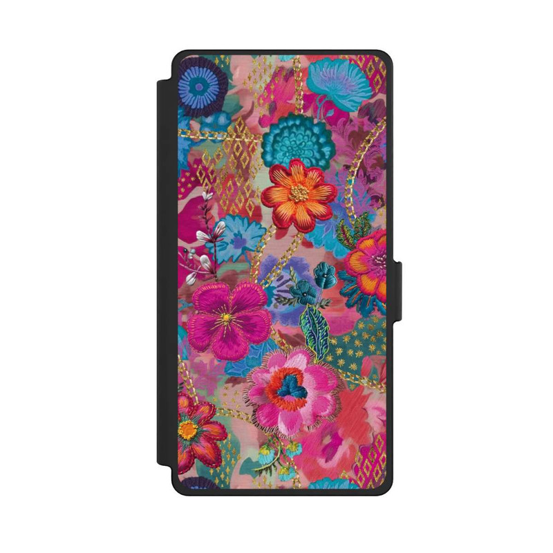 Galaxy S25 Ultra NIVOflip Patchwork Flowers With AI