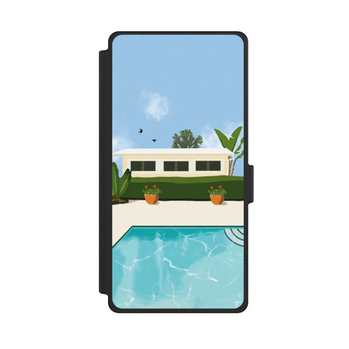 Samsung Galaxy S25 Ultra NIVOflip California Backyard by Roberta Murray