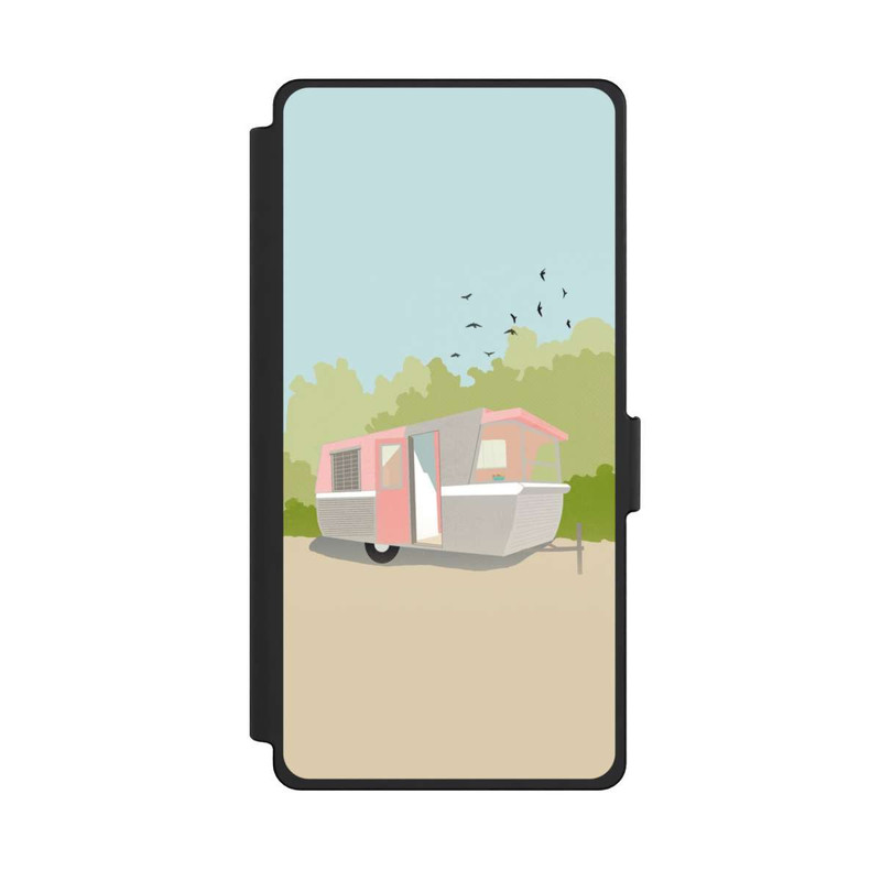 Galaxy S25 Ultra NIVOflip Retro Glamping by Roberta Murray