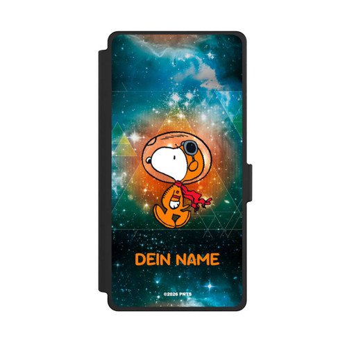 Samsung Galaxy S25 Ultra NIVOflip Snoopy Voyageur de l'espace Personnalisable