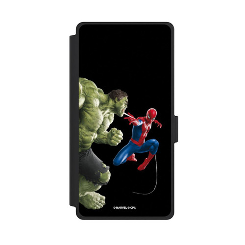 Samsung Galaxy S25 Ultra NIVOflip Spider-Man und Hulk
