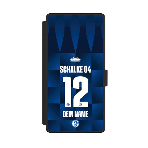 Samsung Galaxy S25 Ultra NIVOflip Schalke 04 Trikot Personalisierbar 26-27