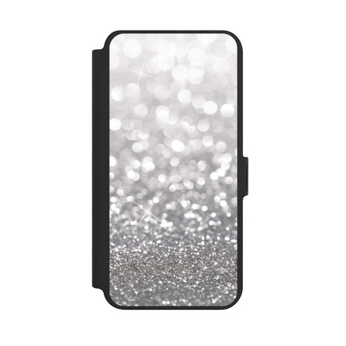 Samsung Galaxy S25+  NIVOflip Pluie de Paillettes Argentées Look